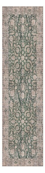 Килим пътека, Beau Floral Flair Rugs, зелен, 60x230 см