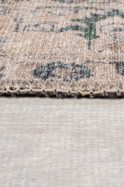 Килим, Beau Floral Flair Rugs, зелен, 190x290 см