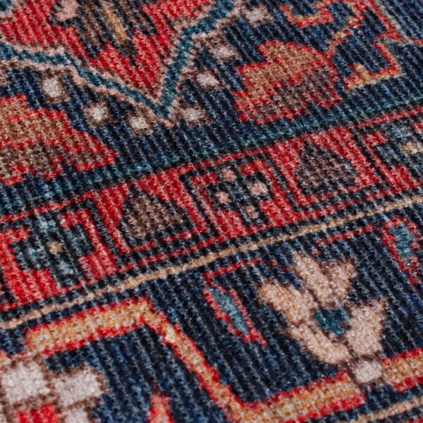 Килим, Medallion Washable Flair Rugs, червен, 115x170 см