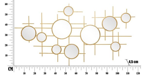 Стенно огледало 117x61 cm Gloxy – Mauro Ferretti