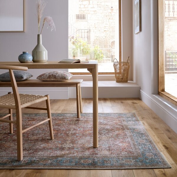 Килим, Cyra Washable Flair Rugs, червен, 115x170 см