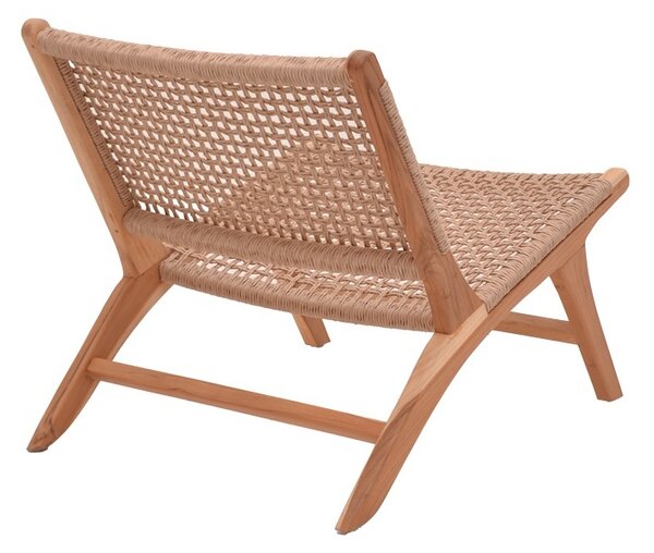 Градински фотьойл Beatrice Boho Pako World Natural 65x78x68 cm
