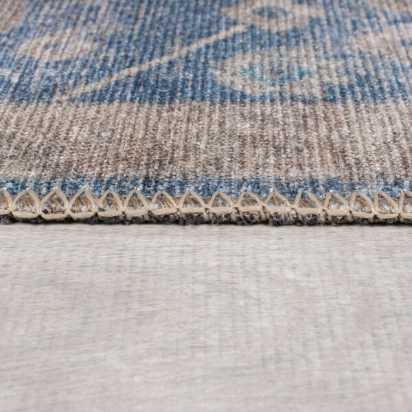 Килим, Orelia Global Flair Rugs, син, 190x290 см