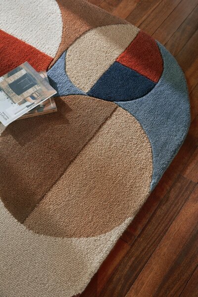 Килим, Mia Arch Flair Rugs, теракота, 160x230 см