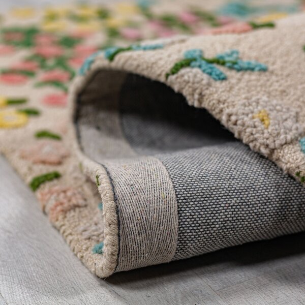 Килим, Emilia Floral Flair Rugs, екрю, 120x170 см