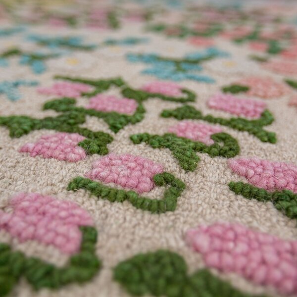 Килим, Emilia Floral Flair Rugs, екрю, 120x170 см