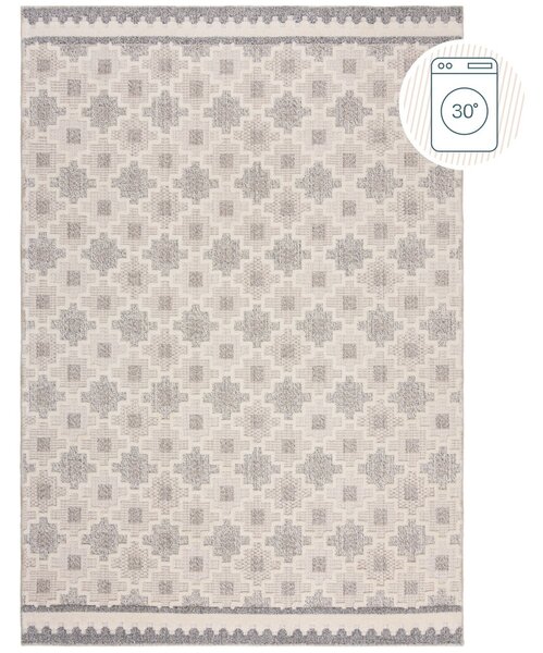 Килим, Graysen Washable Flair Rugs, сив, 194x290 см