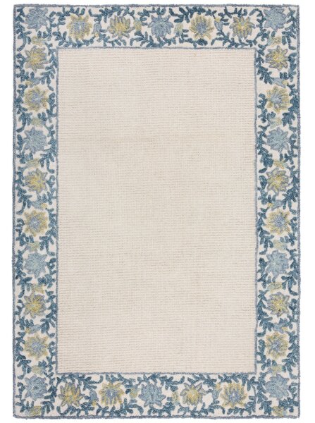 Килим, Myla Floral Frame Flair Rugs, син, 120x170 см