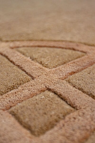 Килим, Gatsby Wool Flair Rugs, натурален, 120x170 см