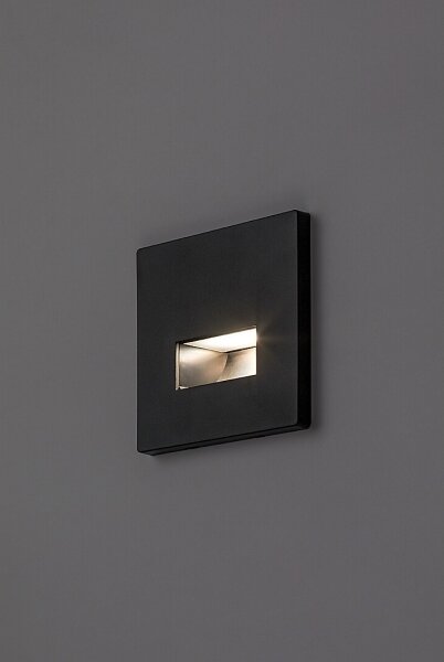 Rabalux 77195 - LED осветително тяло за стълби LUNCA LED/1W/230V 3000/4500/6500K черно