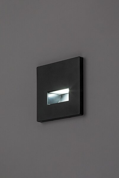 Rabalux 77195 - LED осветително тяло за стълби LUNCA LED/1W/230V 3000/4500/6500K черно