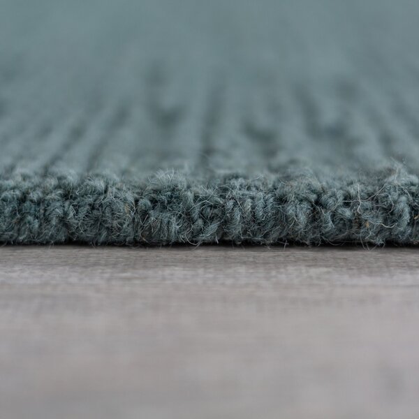 Килим, Harris Boucle Wool Flair Rugs, син, 200x290 см