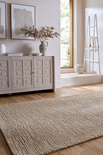 Килим, Harris Boucle Wool Flair Rugs, натурален, 160x230 см