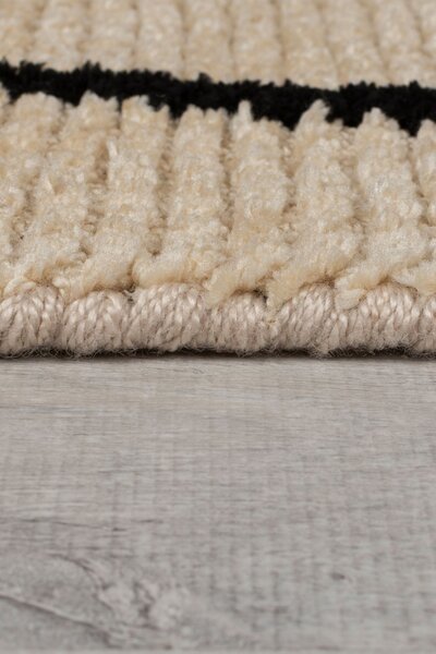 Килим пътека, Theo Circular Knit Flair Rugs, крем, 80x300 см