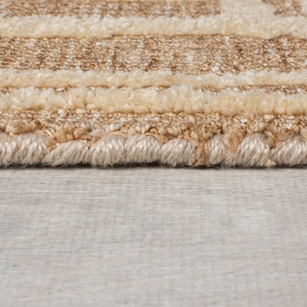 Килим, Elliot Circular Knit Flair Rugs, бежов, 160x230 см