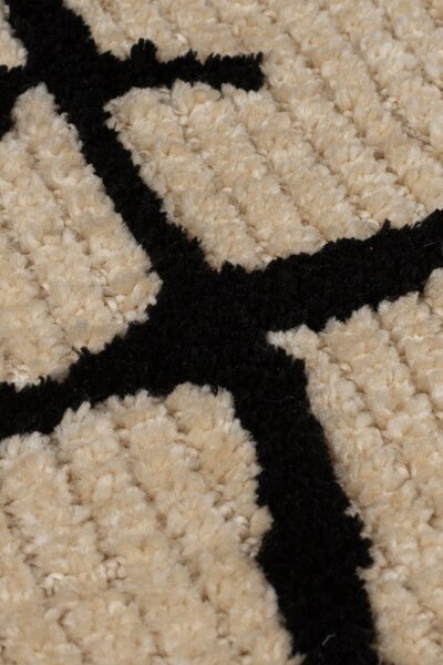 Килим пътека, Theo Circular Knit Flair Rugs, крем, 80x300 см