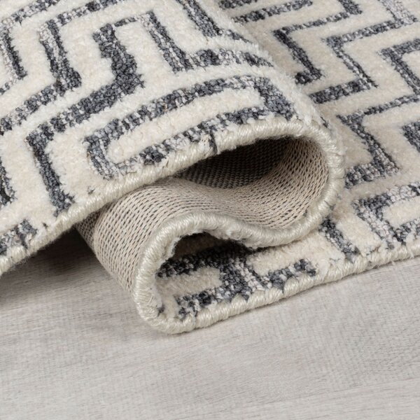 Килим, Rhett Circular Knit Flair Rugs, сив, 160x230 см