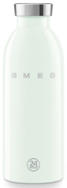 Термо бутилка SMEG Clima 50's Style WBF01PG, 500 мл, Херметично затваряне, Двустенна, Неръждаема стомана 18/8, Зелен