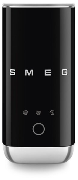 Уред за разпенване на мляко Smeg MFF02BLEU 50's Style, 500W, 60 мл, Черен