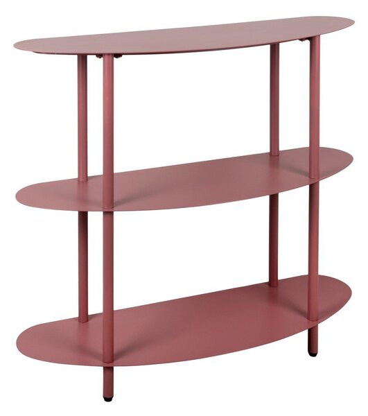 Бордо метален стелаж 90x82x28 cm Riqueza – Leitmotiv