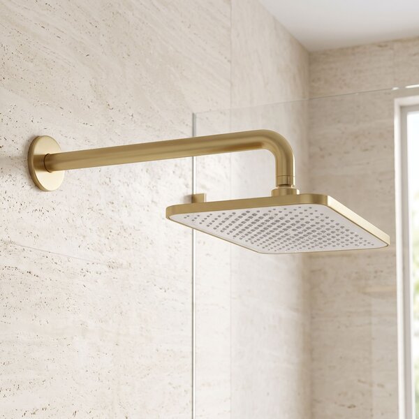 Правоъгълна душ пита REA JS-032 Brushed Gold