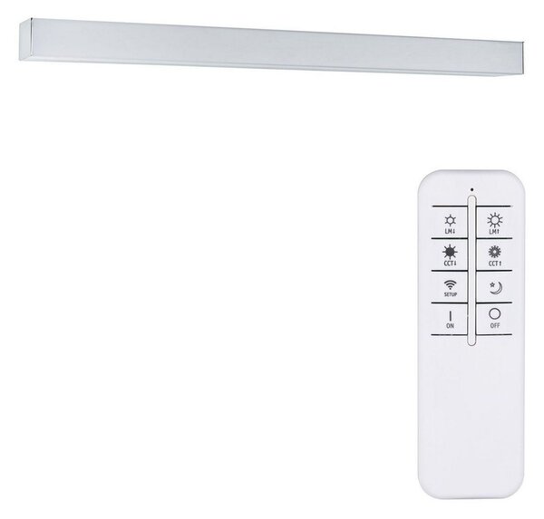 Paulmann HomeSpa Tova LED светлина за огледало, 60 cm, Затъмняване, Бял, Баня, Метал, Модерен