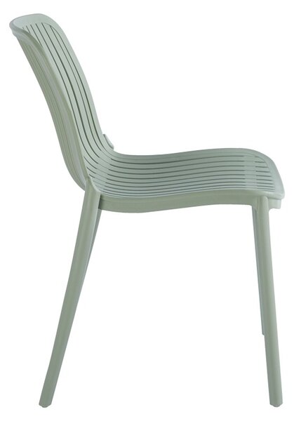 Стифиращ се градински стол, Teragi, мента, 43.5x58x82 см