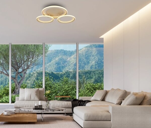 Globo 48064-40S - LED плафон GLITRA LED/40W/230V 3000K 60,5x62,5 cm