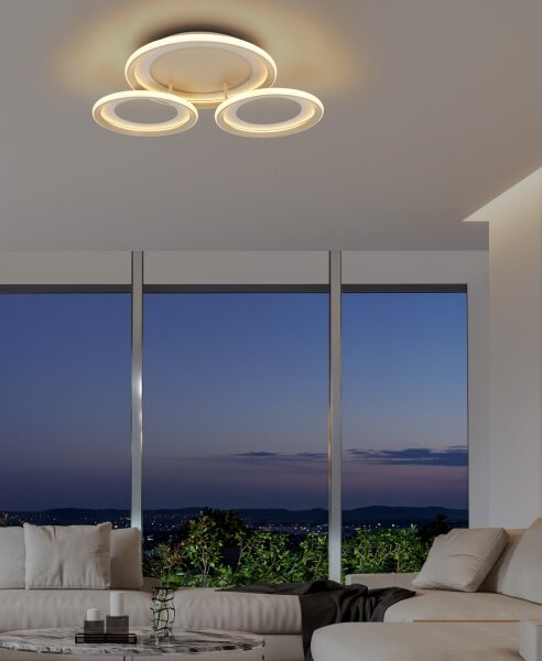 Globo 48064-40S - LED плафон GLITRA LED/40W/230V 3000K 60,5x62,5 cm