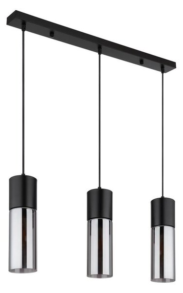 Globo 21000-3HBN - Полилей на кабел ANNIKA 3xE27/25W/230V черен