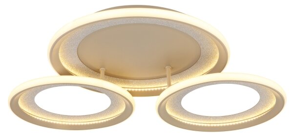 Globo 48064-40S - LED плафон GLITRA LED/40W/230V 3000K 60,5x62,5 cm