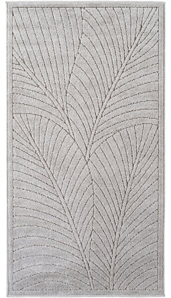 Килим Traversa NOVA V3, сребрист, 80x150 см