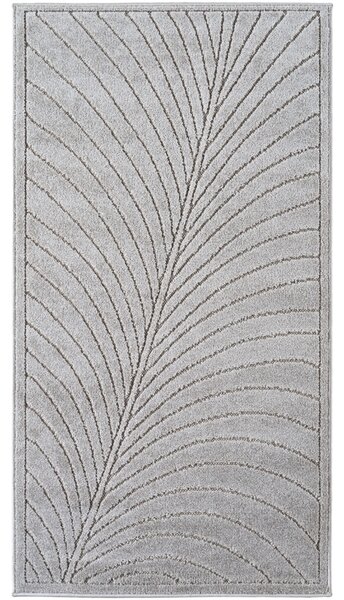 Килим Traversa NOVA V4, сребрист, 80x150 см
