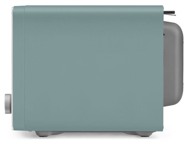 Комбинирана микровълнова фурна с горещ въздух SMEG Collezione MOC02EGMEU, 900W, 27 л, 25 програми, Плавно затваряне, Индивидуални настройки, Зелен