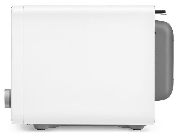 Комбинирана микровълнова фурна с горещ въздух SMEG Collezione MOC02WHMEU, 900W, 27 л, 25 програми, Плавно затваряне, Индивидуални настройки, Бял мат