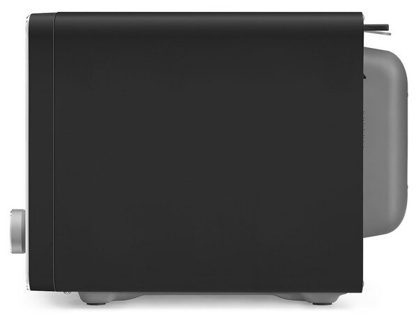 Комбинирана микровълнова фурна с горещ въздух SMEG Collezione MOC02BLMEU, 900W, 27 л, 25 програми, Плавно затваряне, Индивидуални настройки, Черен мат