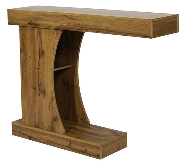 Конзола Devo, дъб, 120x30x90 см