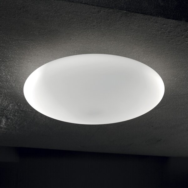 Ideal Lux - Таванно осветително тяло SMARTIES 3xE27/42W/230V, диаметър 60 см, бяло