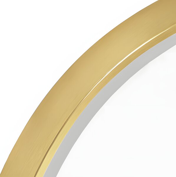 Огледало LED OVL 50x100cm Gold