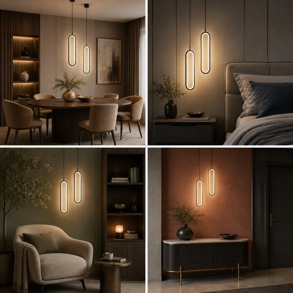 LED Висяща лампа Офелия