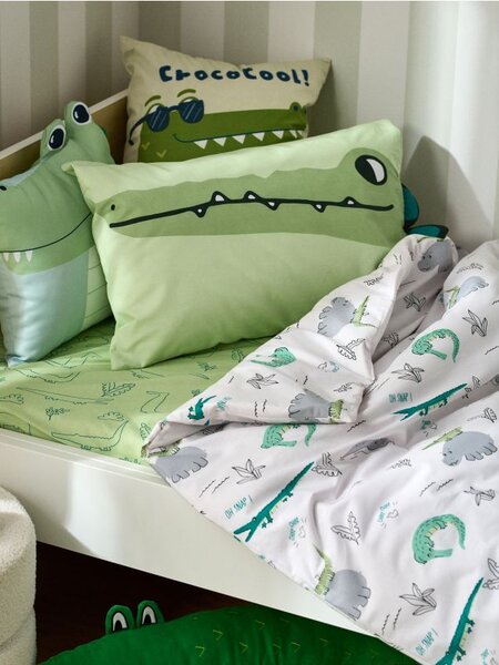 Sinsay - Комплект спално бельо - бледозелено