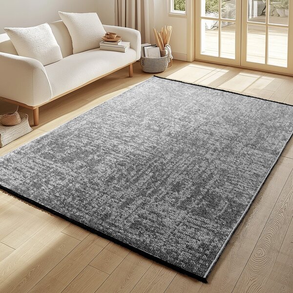 Тъмносив килим подходящ за пране 80x150 cm Space 1900 – Ayyildiz Carpets