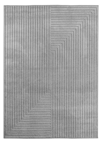Сив килим за открито и закрито 80x150 cm Nova 1202 – Ayyildiz Carpets