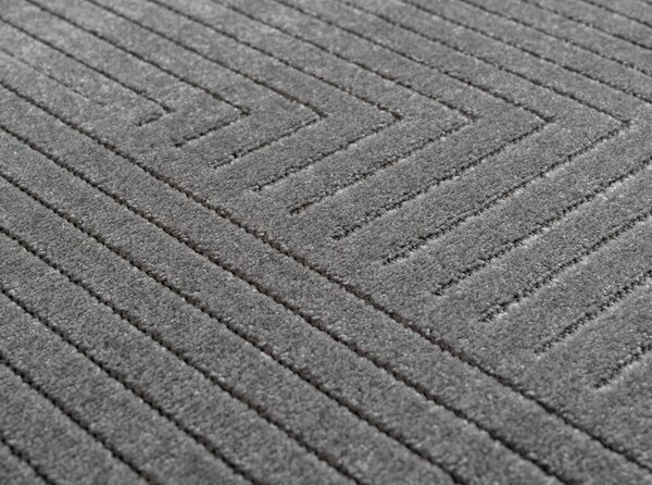 Сив килим за открито и закрито 80x150 cm Nova 1202 – Ayyildiz Carpets