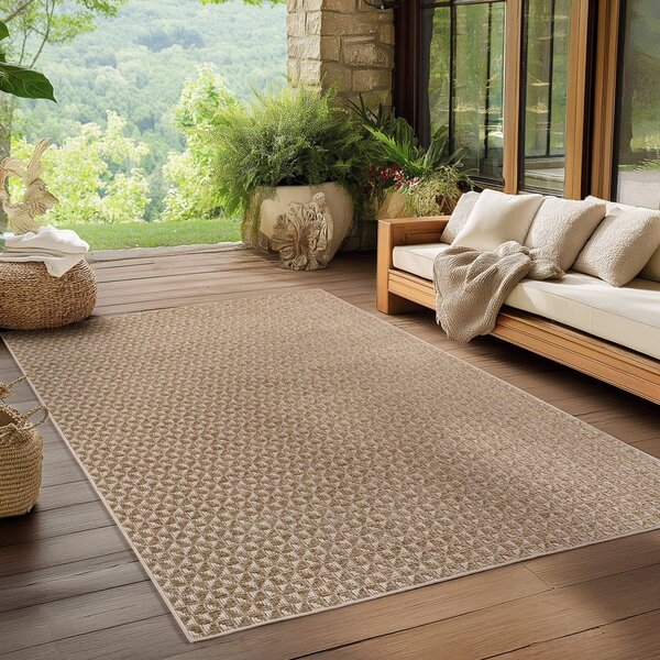 Бежов килим за открито и закрито 120x170 cm Ibiza 1903 – Ayyildiz Carpets