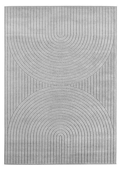 Сив килим за открито и закрито 80x150 cm Nova 1201 – Ayyildiz Carpets