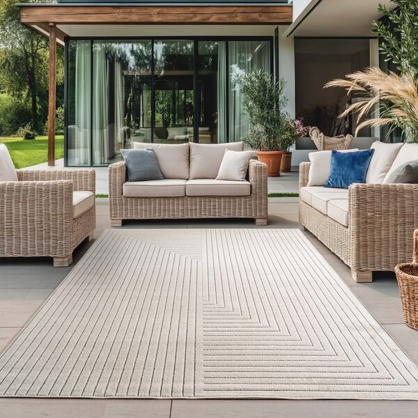 Кремав килим за открито и закрито 80x150 cm Nova 1202 – Ayyildiz Carpets