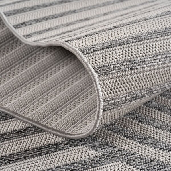 Сив килим за открито и закрито 80x150 cm Desert 1301 – Ayyildiz Carpets