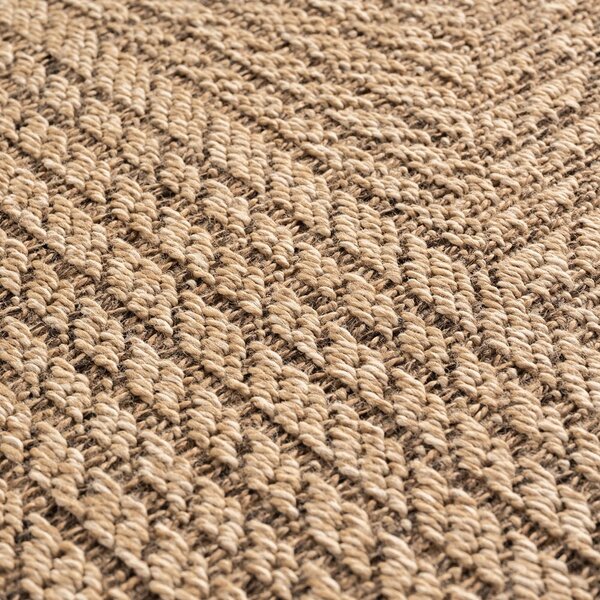 Кафяв килим за открито и закрито 80x150 cm Timber 1404 – Ayyildiz Carpets