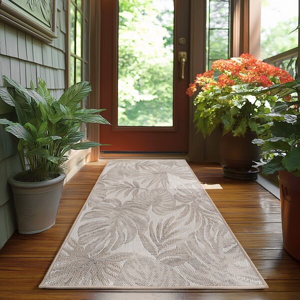Бежова пътека за открито и закрито 80x250 cm Desert 1302 – Ayyildiz Carpets